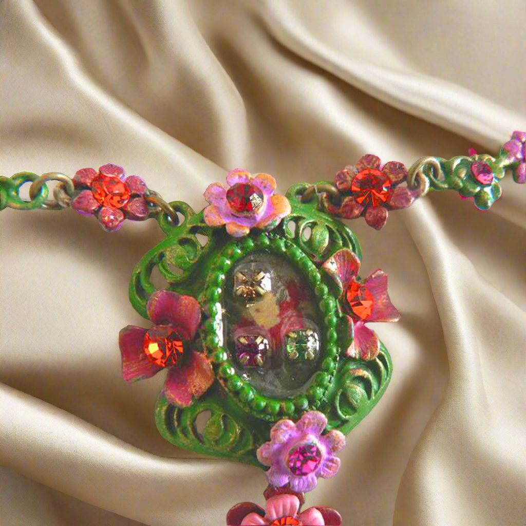 Parure fleurs