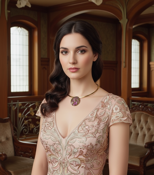 Pendentif en émail fleur, choisissez votre couleur NACRELUNE pendentif