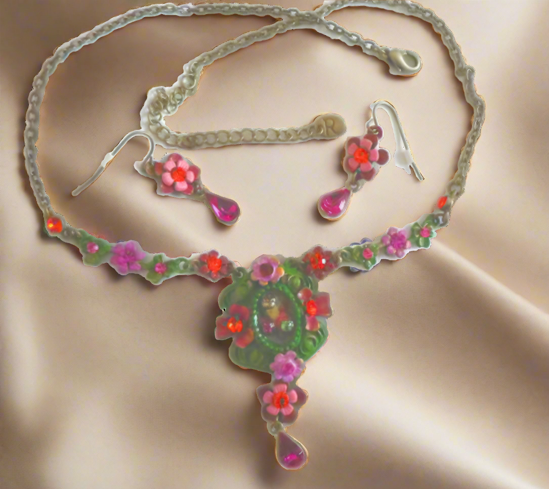 Parure fleurs