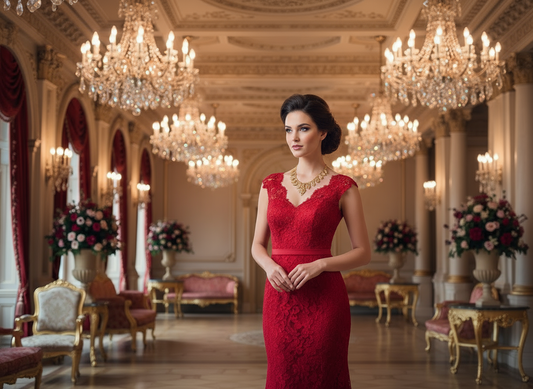 Parure panthère dorée aux yeux zirconia rubis NACRELUNE parure