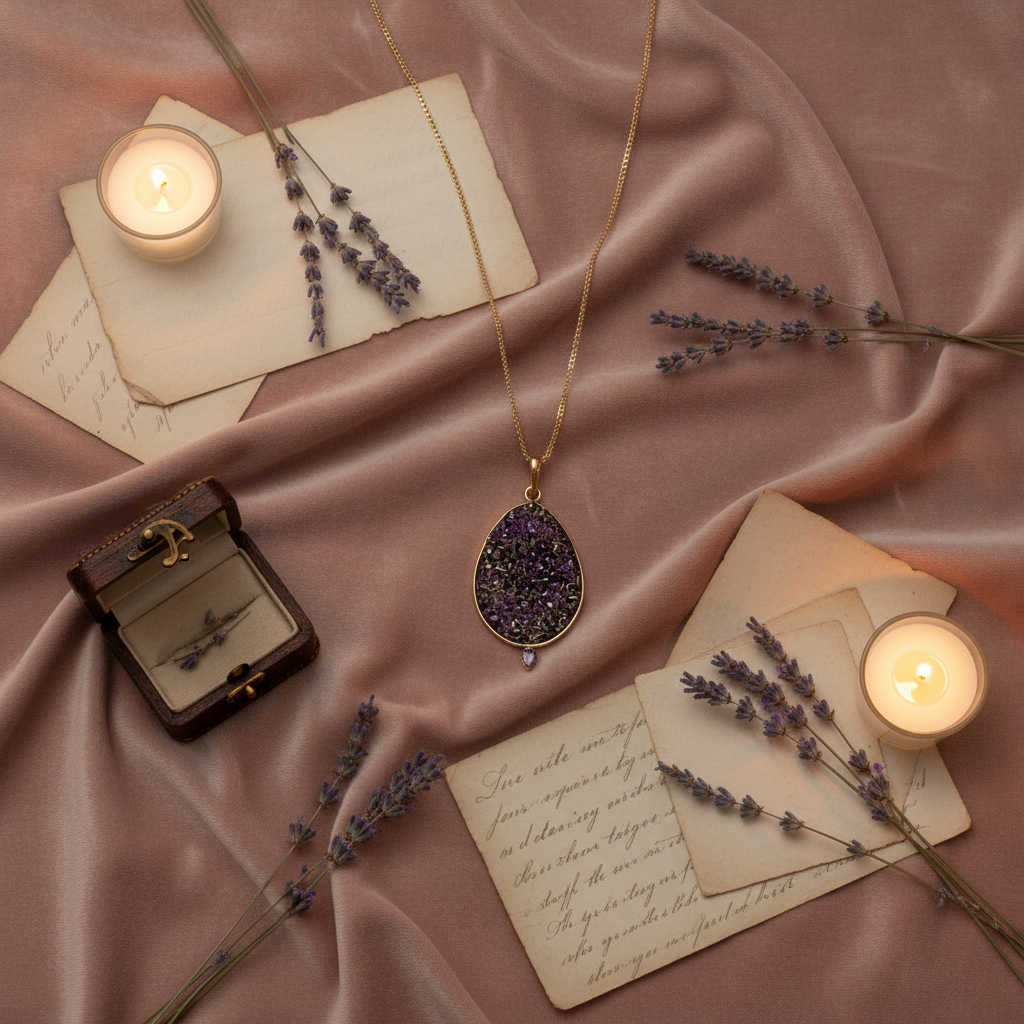 pendentif argent 925 avec titanite naturelle NACRELUNE collier