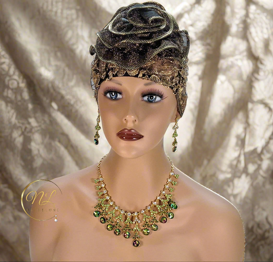 🎃Parure en strass avec pampilles rondes : choisissez votre couleur Multicolore NACRELUNE parure