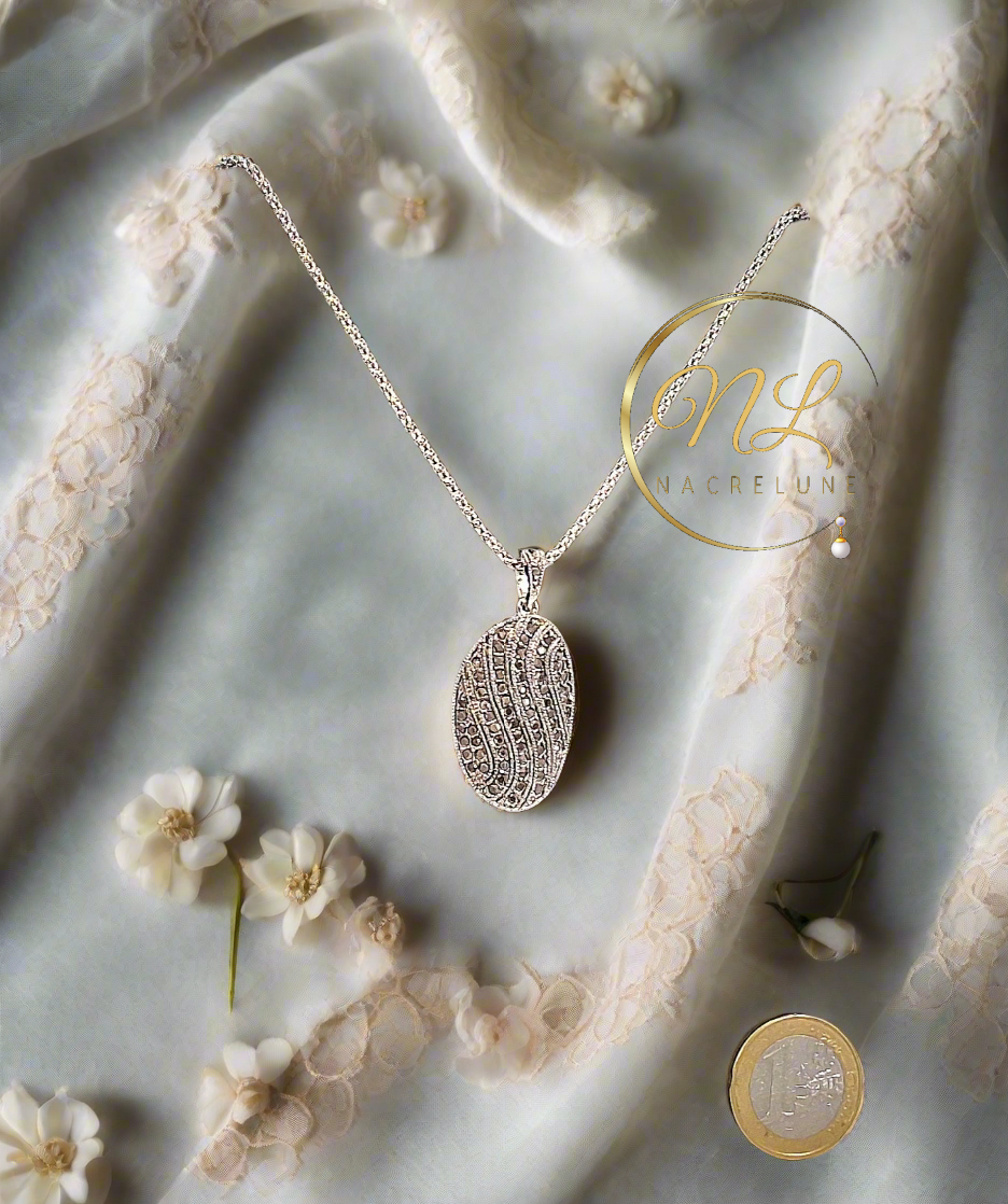 Pendentif avec marcassites