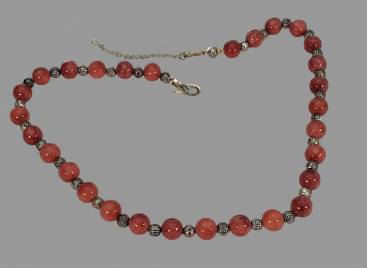 Collier en perles d’agate NACRELUNE collier