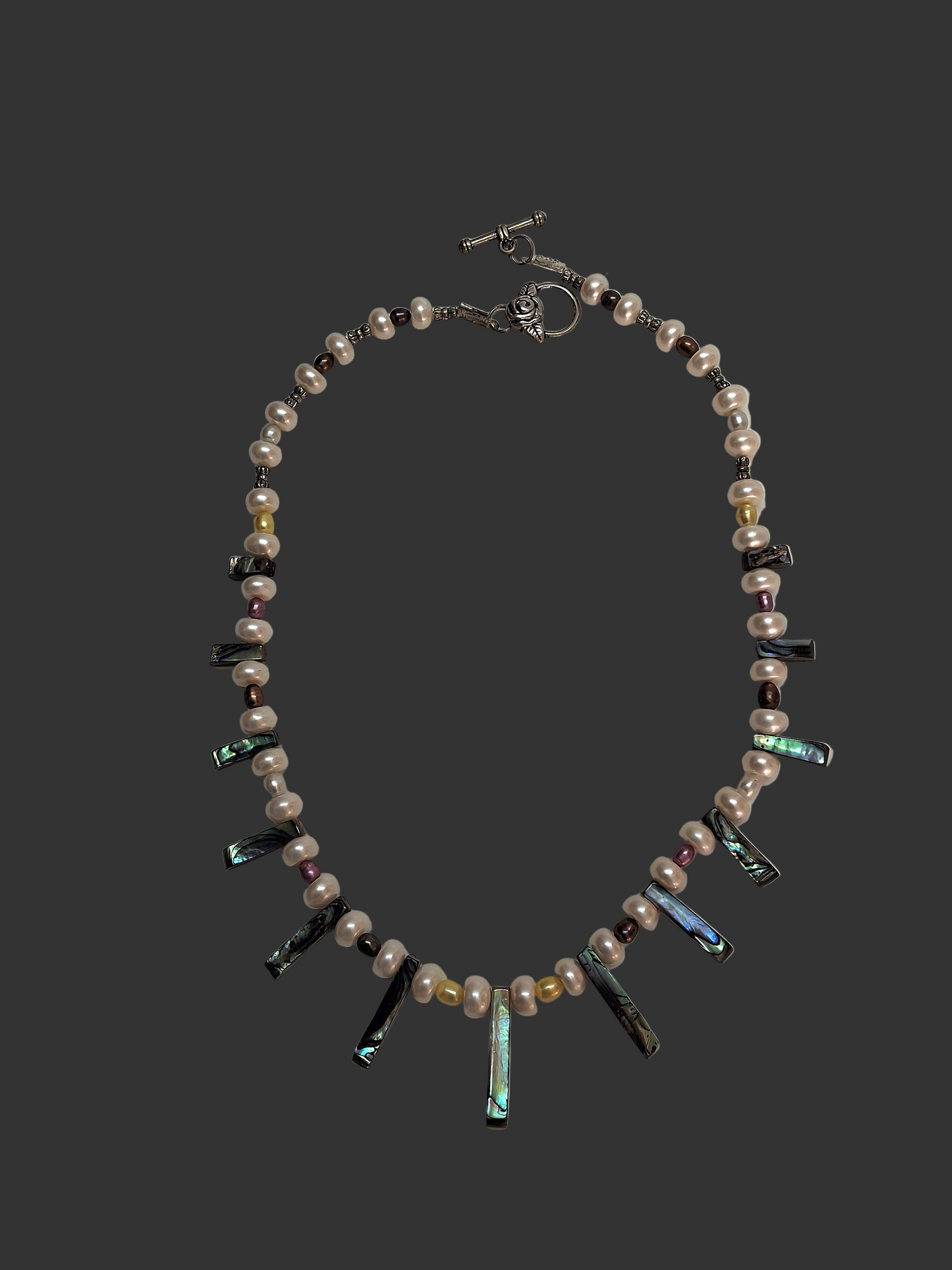 Collier de perles de nacre NACRELUNE collier