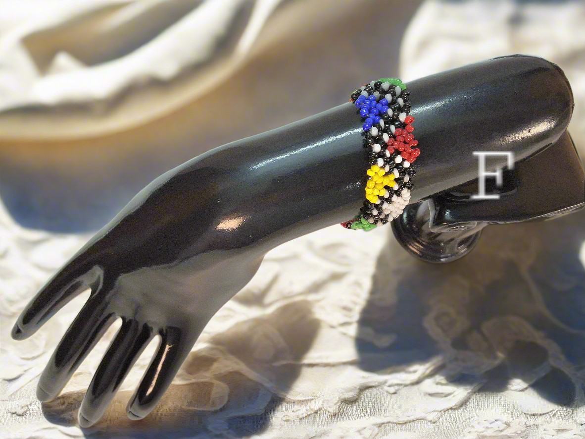 Bracelet fantaisie en perles de rocaille