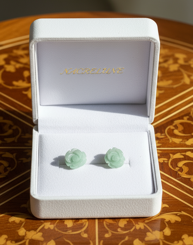 Boucles d’oreille en pierre naturelle : choisissez votre pierre NACRELUNE boucles d'oreille