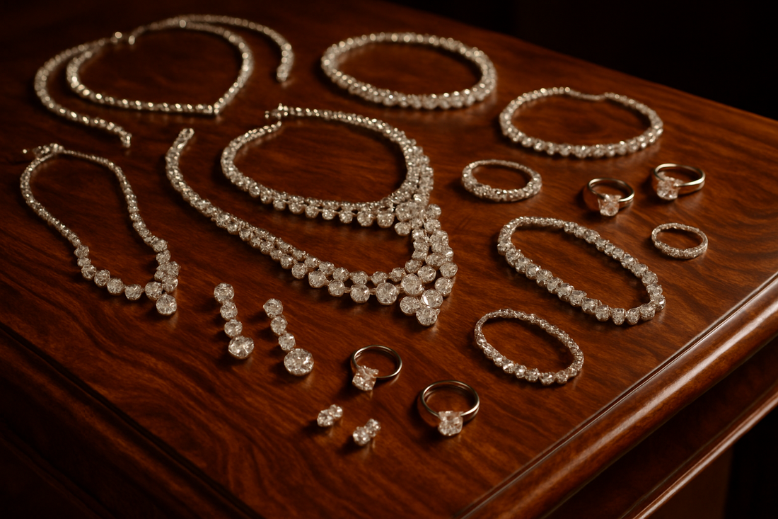 LES BIJOUX EN STRASS