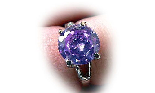 Zirconia ring (Purple)
