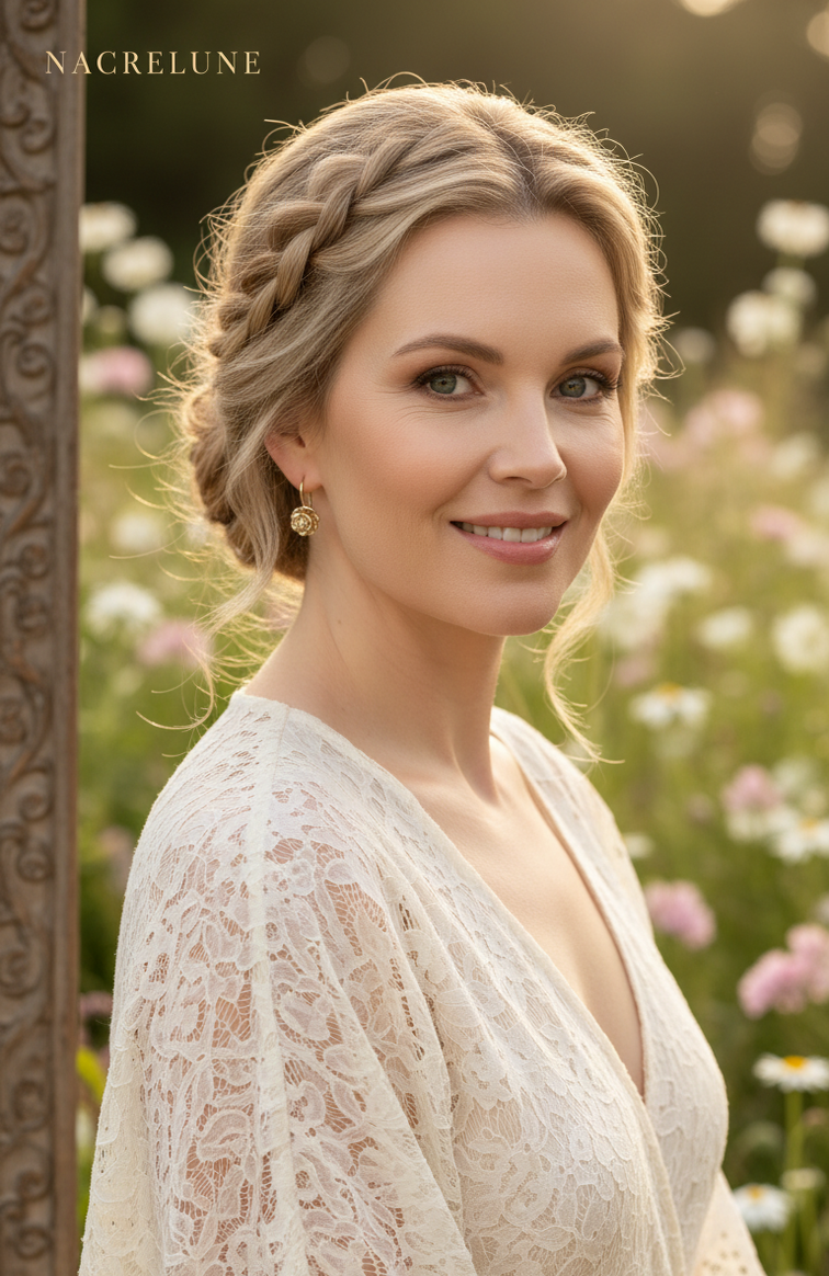👑Boucles d’oreille fantaisie dorées