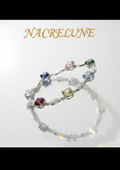 Bracelet Strass Colorés – Bijou Étincelant & Tendance | NACRELUNE NACRELUNE bracelet