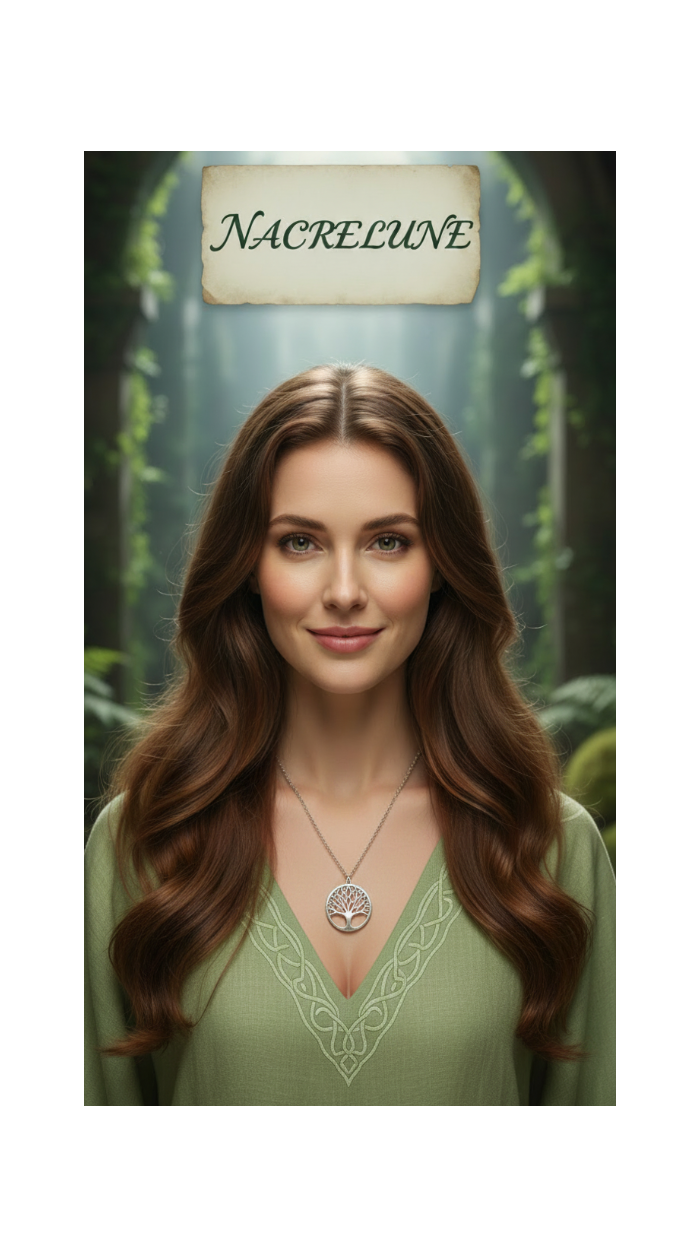 Collier Arbre de Vie en Argent Véritable | Bijou Spirituel — NACRELUNE NACRELUNE pendentif