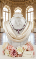 Collier Fleurs en Émail | NACRELUNE nacrelune.com collier