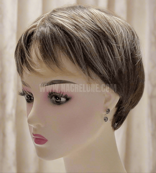 Boucles d'oreilles en argent et améthystes taillées