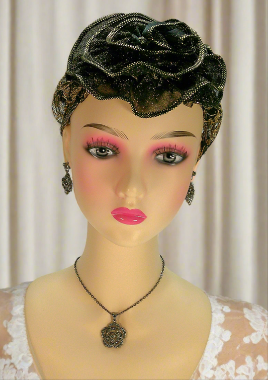 Parure fantaisie d'imitation marcassite