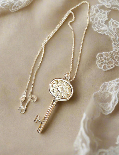 Clé pendentif en argent 925