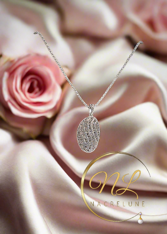 Pendentif avec marcassites