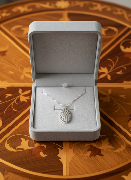 Pendentif avec marcassites NACRELUNE pendentif