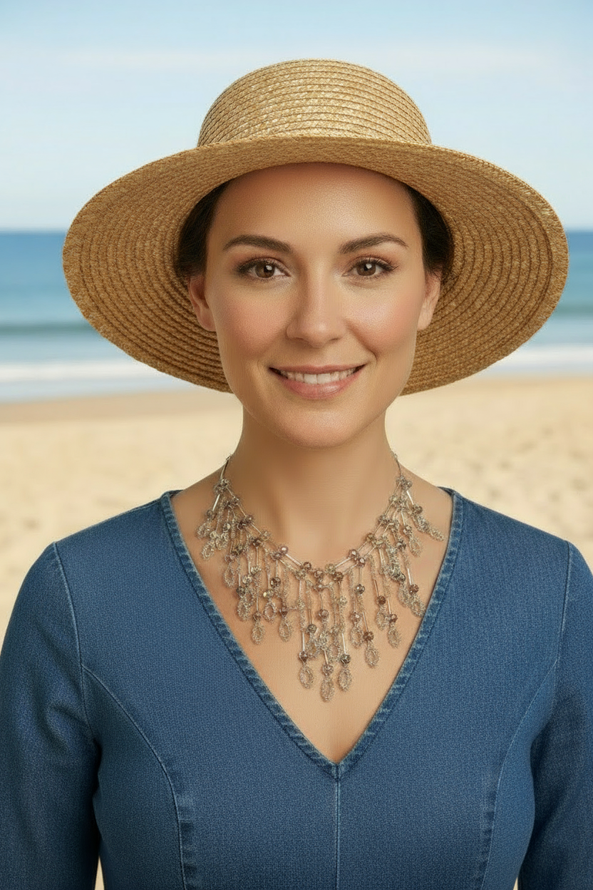 Parure en strass multicolores NACRELUNE parure