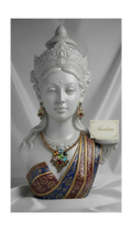 Parure Fantaisie de Style Hindou | Collier et Boucles d'Oreilles | NACRELUNE nacrelune.com parure