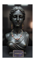 Parure Fleurs Quartz Rouges & Perles de Culture Bicolores | Collier et Boucles d'Oreilles | NACRELUNE nacrelune.com parure