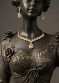 Parure Zirconia Topaze Fumee - Eclat Precieux & Sophistication Abordable | NACRELUNE NACRELUNE parure