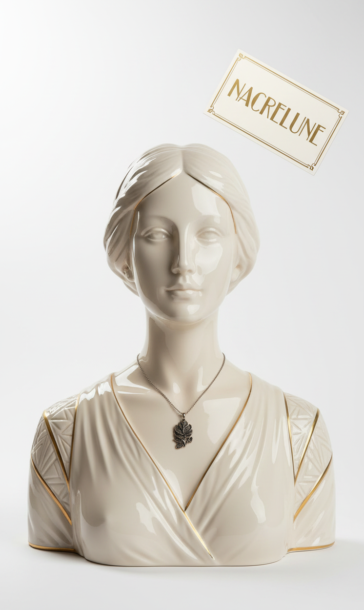 Pendentif Argent et Marcassites en Forme de Rose — Bijou Floral | NACRELUNE NACRELUNE pendentif