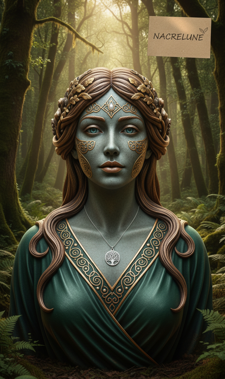 Pendentif Arbre de Vie en Argent — Bijou Spirituel & Nature | NACRELUNE NACRELUNE pendentif