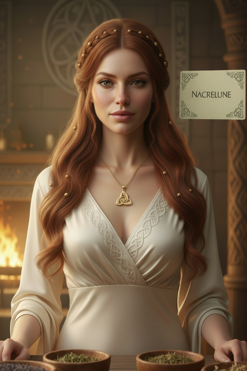 Pendentif Triskel Viking – Nœud Triquetra Plaqué Or | NACRELUNE NACRELUNE pendentif