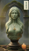 Pendentif Triskel Viking – Nœud Triquetra Plaqué Or | NACRELUNE NACRELUNE pendentif