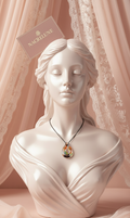 Pendentif en Verre Style Murano — Bijou Artisanal | NACRELUNE NACRELUNE pendentif