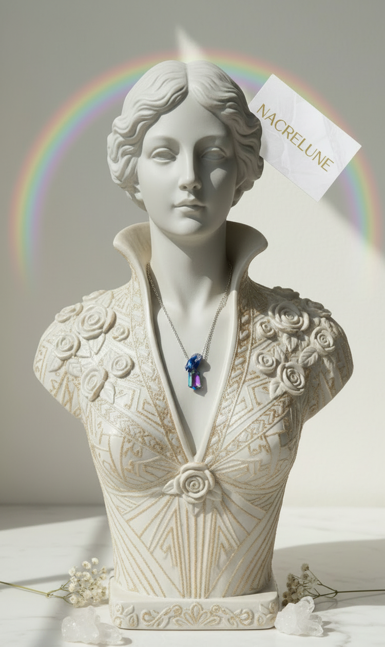 Pendentif en Zirconia Multicolore | NACRELUNE NACRELUNE pendentif