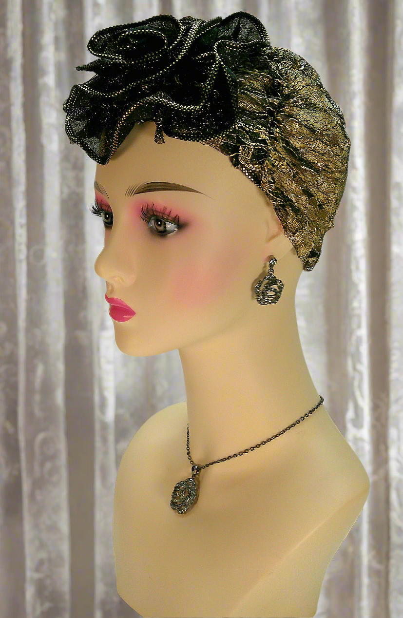Parure fantaisie d'imitation marcassite