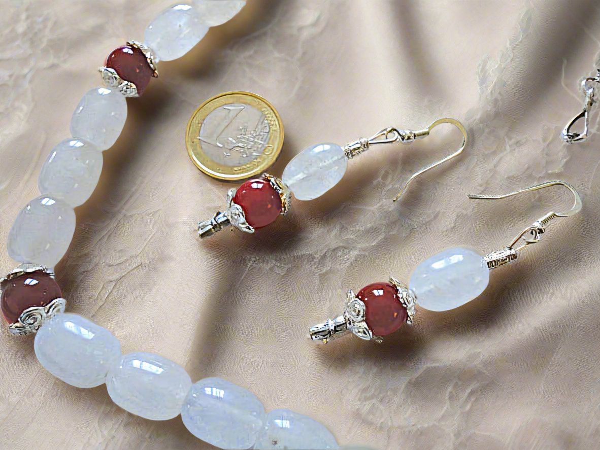 Parure toute en perles de  jade