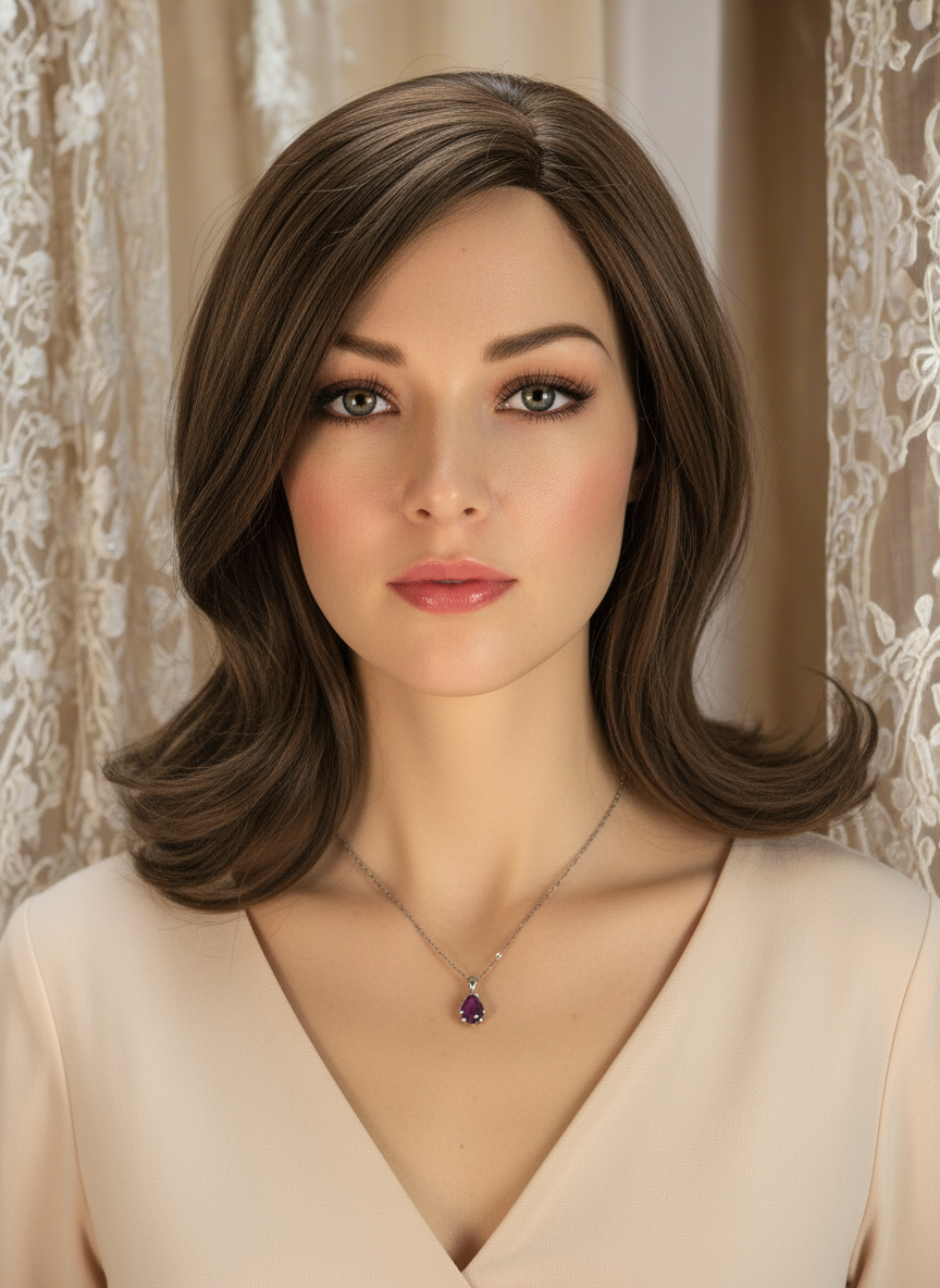 Pendentif en argent avec topaze taillée traitées mystique nacrelune.com pendentif