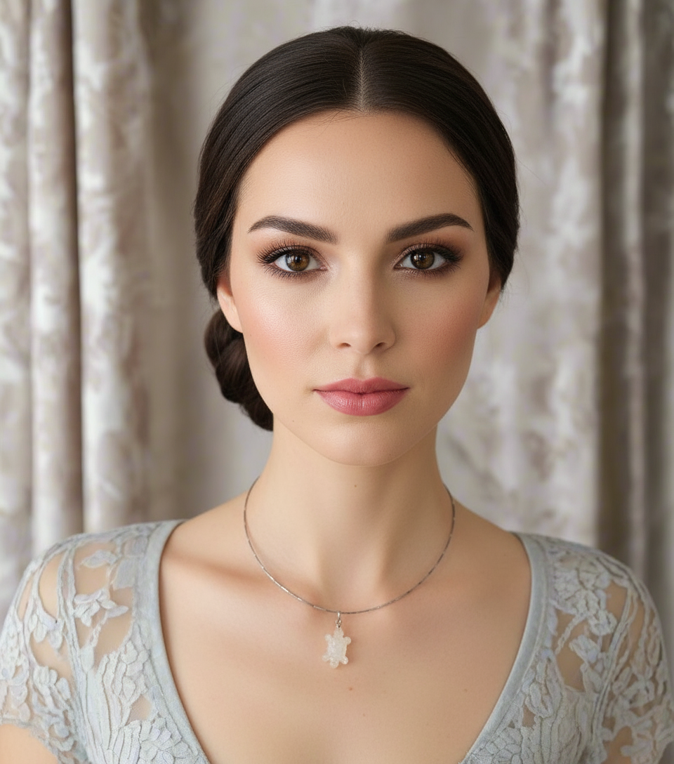 Pendentif en nacre en forme de tortue NACRELUNE pendentif