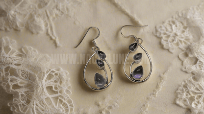 Boucles d’oreille en argent : sélectionnez vos pierres