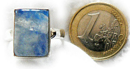 Bague argent et pierre de lune R17 - NACRELUNEBague argent et pierre de lune R17NACRELUNE