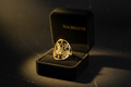 Bague Réglable Symboles Spirituels – Plaqué Or | NACRELUNE NACRELUNE Bague