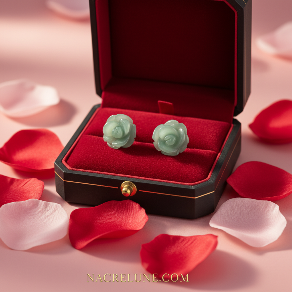 Boucles d’oreille en pierre naturelle : choisissez votre pierre Aventurine nacrelune.com boucles d'oreille