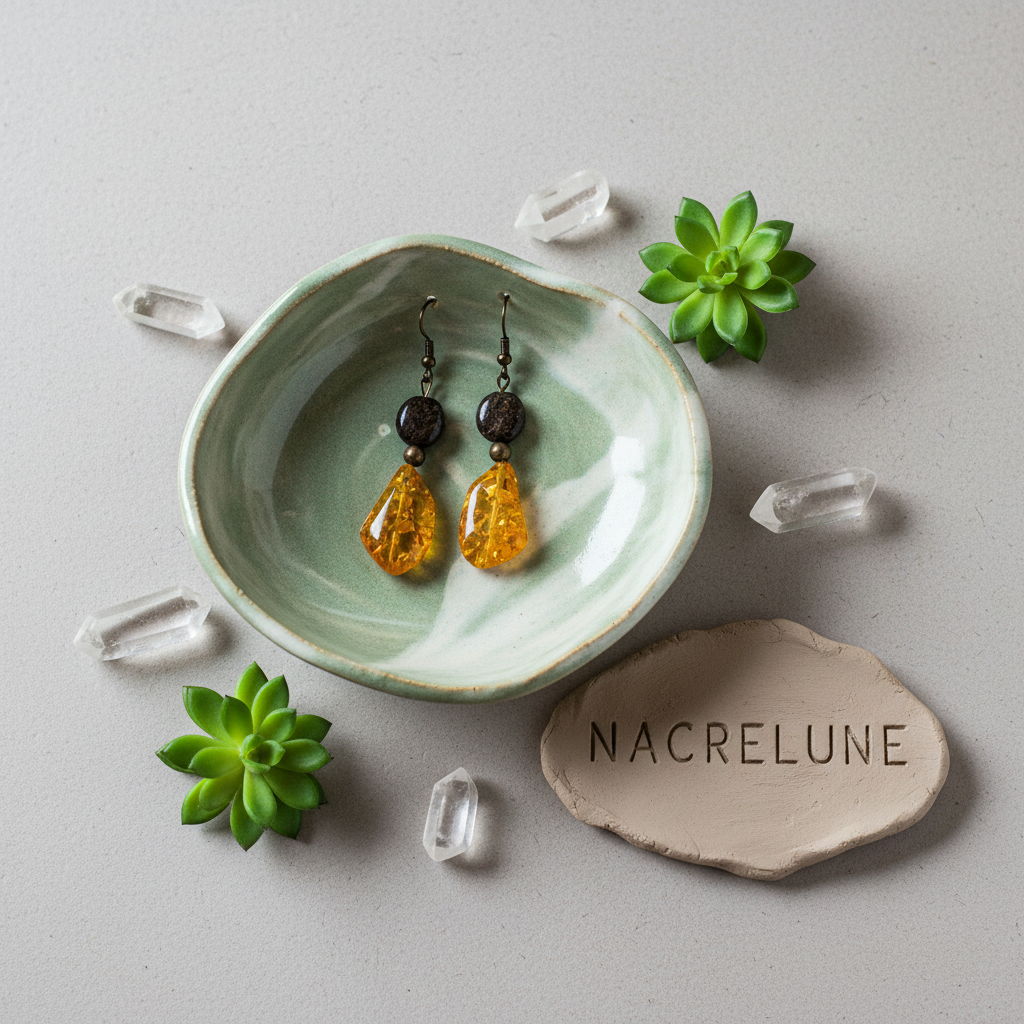 Boucles d’oreille tendance bohème nacrelune.com boucles d'oreille