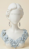Boucles d'Oreille Argent 925 Pierres de Lune & Améthystes – Bijou Spirituel Semi-Précieux | NACRELUNE NACRELUNE boucles d'oreille