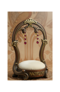 👑Boucles d’oreille clip vintage imitation rubis