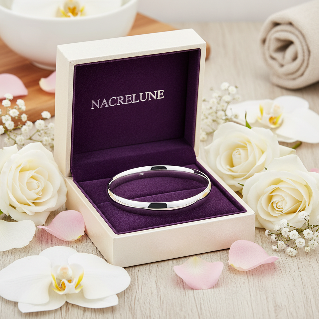 Bracelet en argent 925 nacrelune.com bracelet