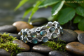 Bracelet en argent avec labradorites nacrelune.com bracelet