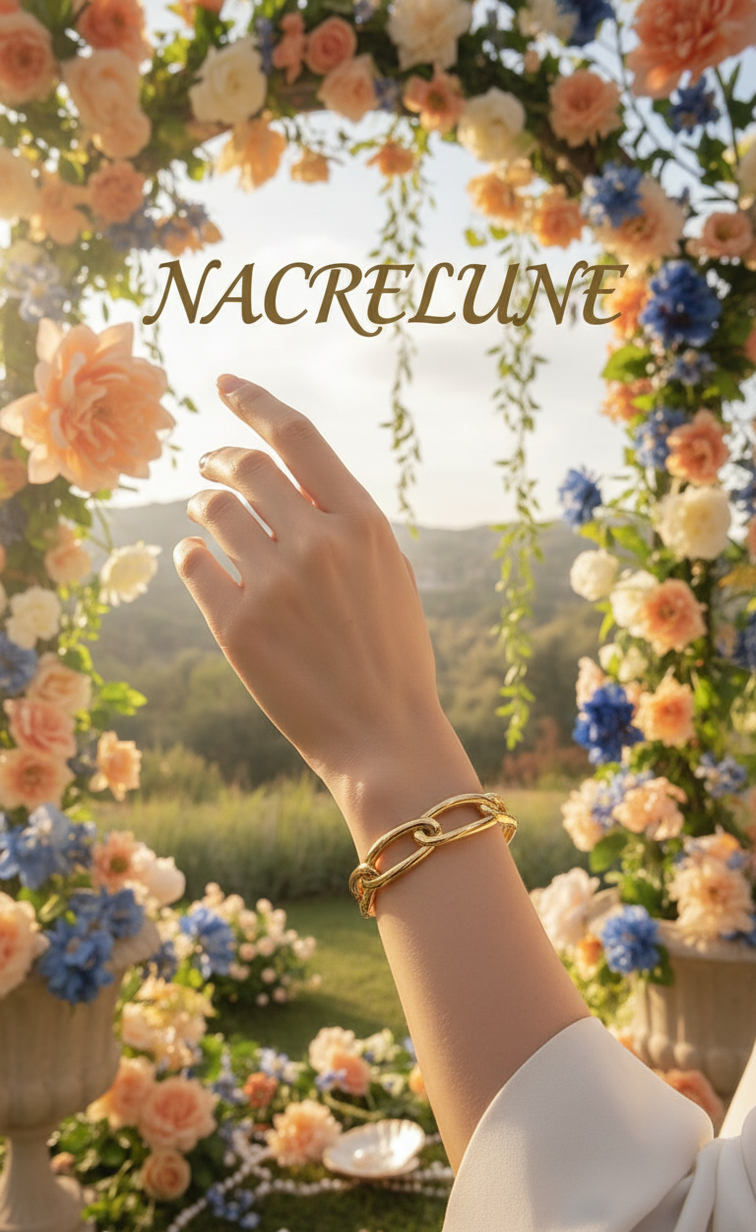 Bracelet Maillons Plaqué Or 18K – Acier Inoxydable 304 & Fermoir