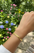 Bracelet Chaîne Plaqué Or 18K | Argent 925 | Nacrelune NACRELUNE bracelet