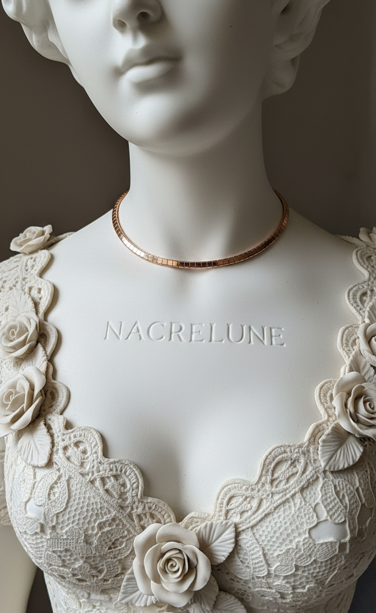 Collier semi-souple en acier inoxydable 304, 45 cm pour pendentif – 3 couleurs-NACRELUNE NACRELUNE collier