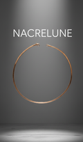 Collier semi-souple en acier inoxydable 304, 45 cm pour pendentif – 3 couleurs-NACRELUNE Or rose NACRELUNE collier