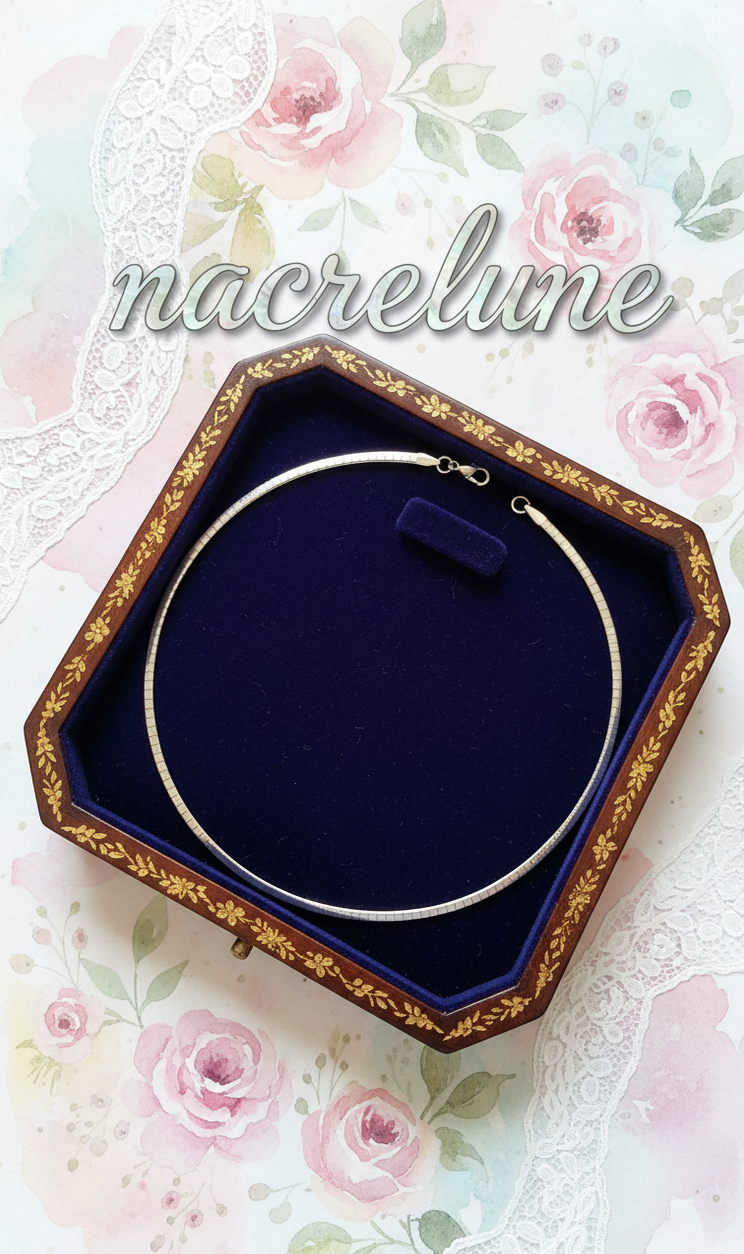 Collier semi-souple en acier inoxydable 304, 45 cm pour pendentif – 3 couleurs-NACRELUNE NACRELUNE collier